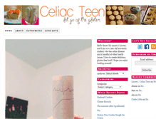 Tablet Screenshot of celiacteen.com